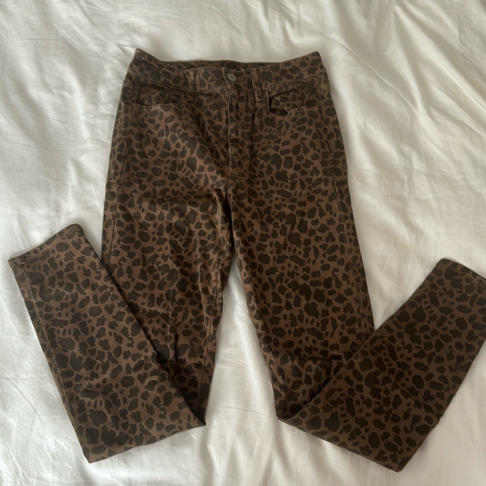 Cheetah Print Pants